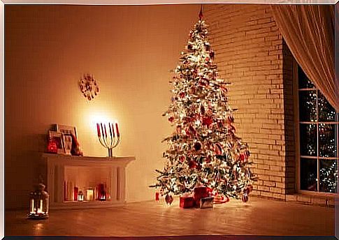 Ideas for decorating the living room at Christmas