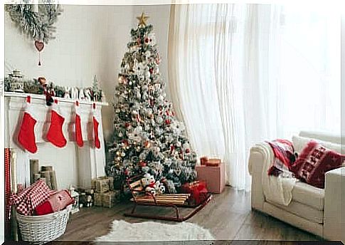 Ideas for decorating the living room for Christmas